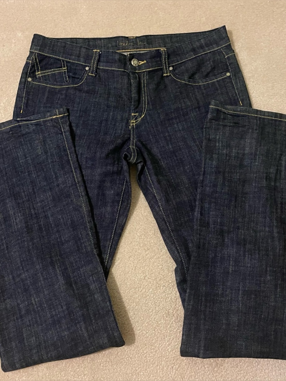 LONDON JEANS bootcut jeans-size 8 EUC